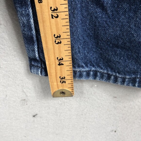 VINTAGE Rocky Mountain Jeans Juniors XL Blue Denim Bareback Western Riding - Picture 4 of 16